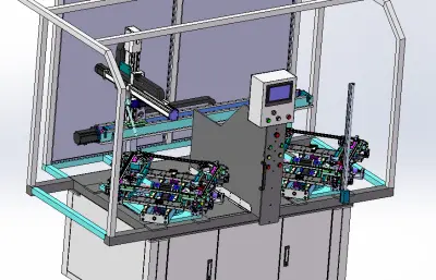 自动焊接机 新款双工位铝框焊接机