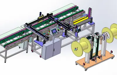 洗墙灯玻璃板包密封胶条设备