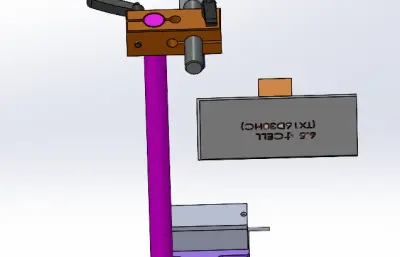 视觉系统调整机架