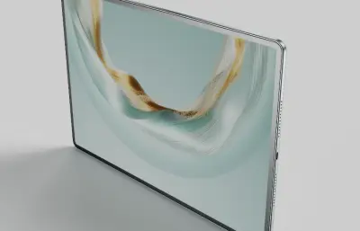 C4D华为HUAWEI MatePad Air 12英寸 2025 WiFi 平板模型 KSP KEYSHOT FBX