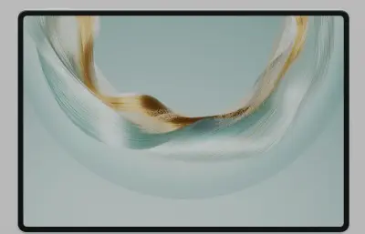 C4D华为HUAWEI MatePad Air 12英寸 2025 WiFi 平板模型 KSP KEYSHOT FBX