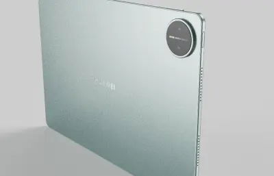 C4D华为HUAWEI MatePad Air 12英寸 2025 WiFi 平板模型 KSP KEYSHOT FBX