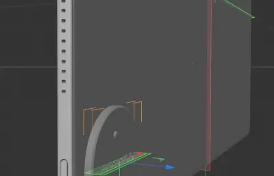 C4D华为HUAWEI MatePad Air 12英寸 2025 WiFi 平板模型 KSP KEYSHOT FBX