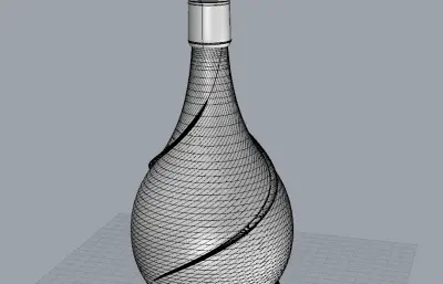 白酒酒瓶 瓶子文创产品