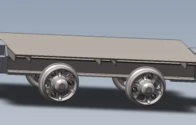 平板车600轨距1t