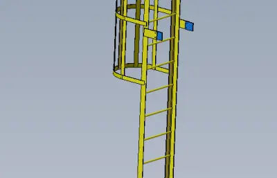 直爬梯宽600高3100