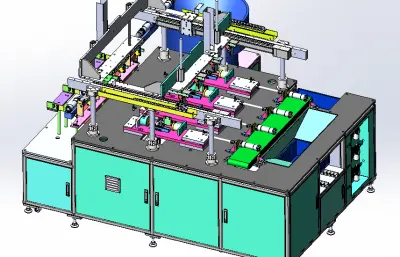 自动上下料非标气密检测机