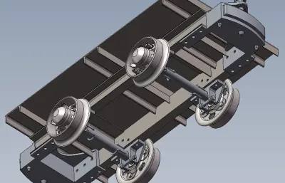 平板车600轨距1t