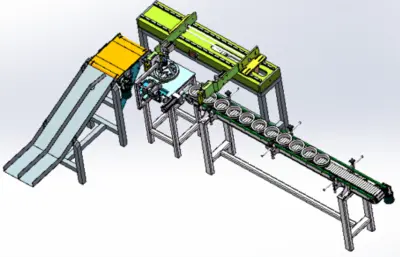 自动检测机 板链输送线