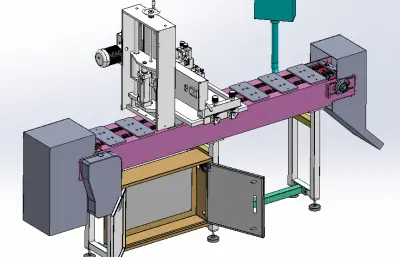 自动丝印链板线