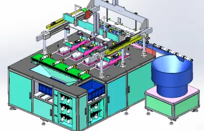 自动上下料非标气密检测机