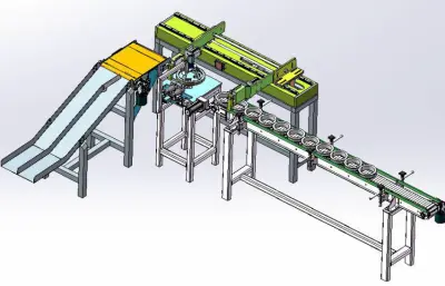 自动检测机 板链输送线