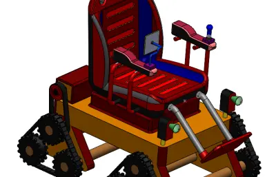 全地形三角履带轮椅