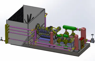 高压气体往复式压缩机