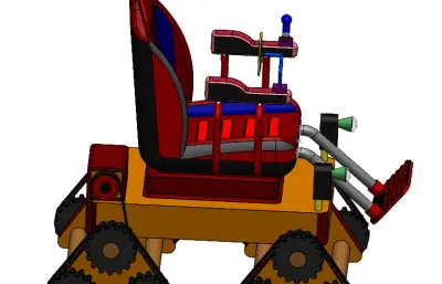 全地形三角履带轮椅