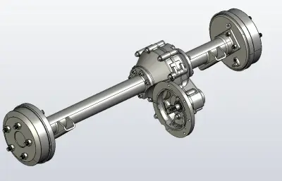 电动车后桥设计