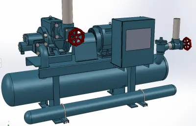 125马力螺杆压缩机