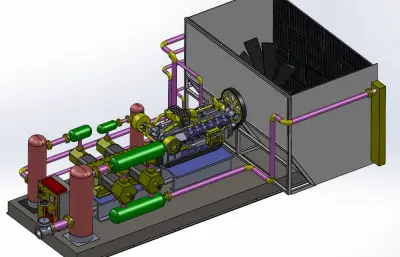 高压气体往复式压缩机