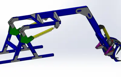 甘蔗种植农具机构