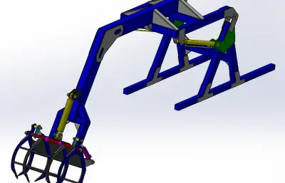 甘蔗种植农具机构