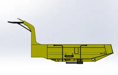 CD110R-3载重11吨履带车厢组装