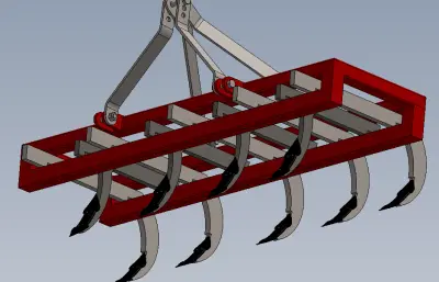 可调9舵柄耕耘机
