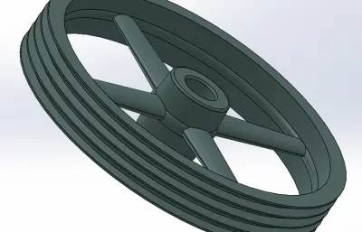 普通V带轮_椭圆辐轮