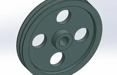 普通V带轮_孔板轮