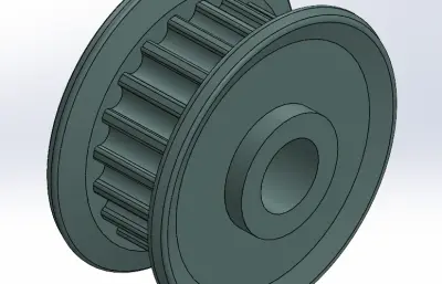 圆弧齿同步带轮