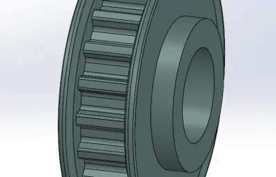 梯形齿同步带轮