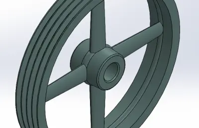 普通V带轮_椭圆辐轮