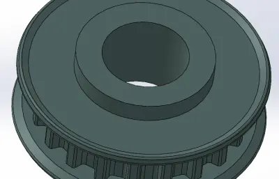 梯形齿同步带轮