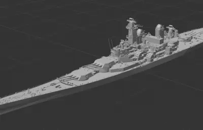 密苏里号战列舰（水线版现代化改装）