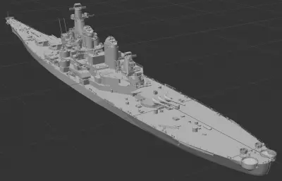 密苏里号战列舰（水线版现代化改装）