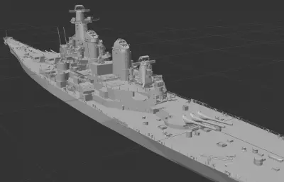 密苏里号战列舰（水线版现代化改装）