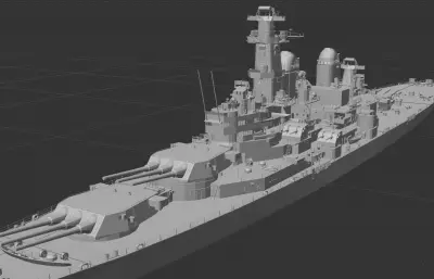 密苏里号战列舰（水线版现代化改装）