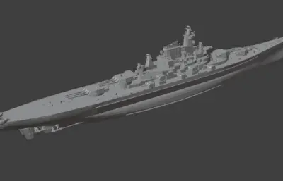 蒙大拿级战列舰「BB65-4方案」现代化改装