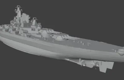 蒙大拿级战列舰「BB65-4方案」现代化改装