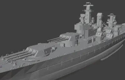 美国海军北卡罗来纳级战列舰「方案XVI」