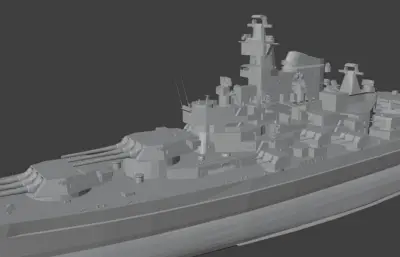 蒙大拿级战列舰「BB65-4方案」现代化改装