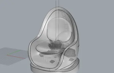 创意生态座椅场景