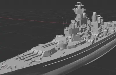 美国海军蒙大拿级战列舰「10门457mm MKA舰炮」现代化改装