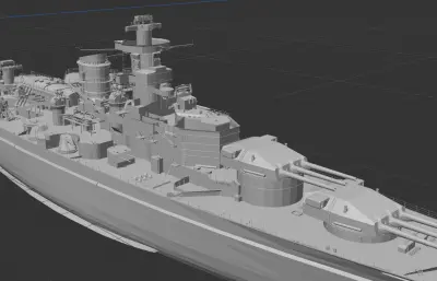 沙恩霍斯特号战列巡洋舰「架空改装」