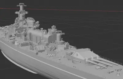 格奈森瑙号战列巡洋舰「架空改装」