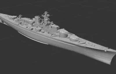 沙恩霍斯特号战列巡洋舰「架空改装」