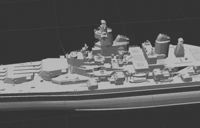 美国海军蒙大拿级战列舰「BB65-8方案」现代化改装