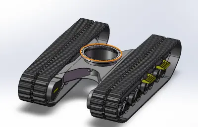 CD110R-3型11吨新型履带运输车底盘