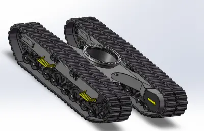 CD110R-3型11吨新型履带运输车底盘