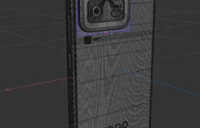 iQOO 15 Ultra手机模型 fbx ksp C4D格式