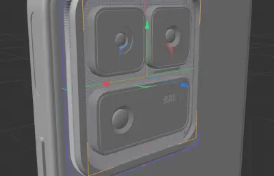 iQOO 15 Ultra手机模型 fbx ksp C4D格式